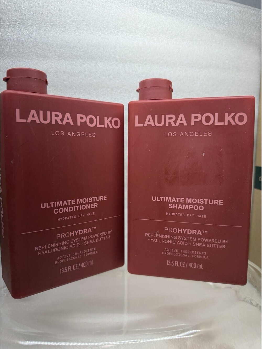 Laura Polko 13.5 oz Ultimate Moisture Shampoo And Conditioner NEW Hydrating Duo